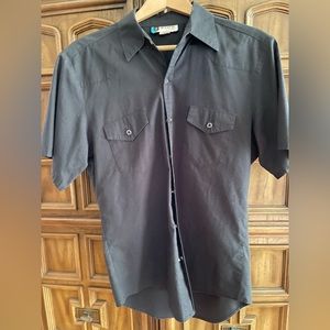 Vintage Fink black shirt from the UK. Size large